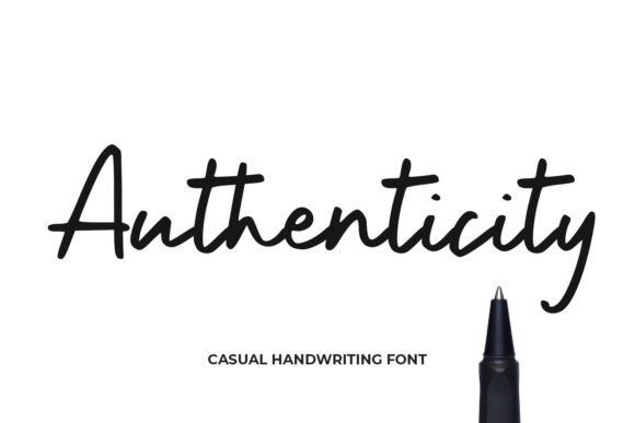Authenticity: The Perfect Handwritten Font for Crafters and Sellers