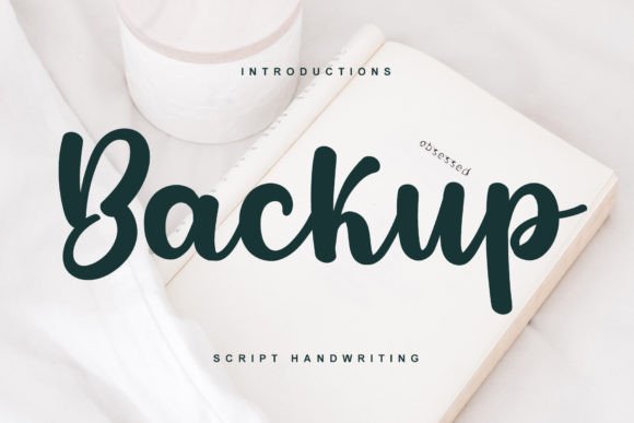 Backup: A Handwritten Font to Elevate Your Brand Identity