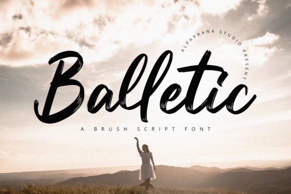 Balletic: The Perfect Handwritten Script Font for Your Craft Business