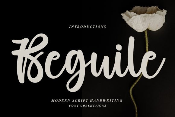 Beguile: The Script Typeface That Elevates Editorial Design