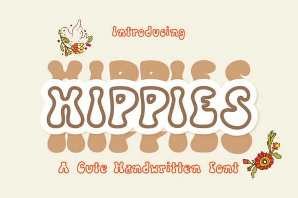 Bringing Hippies to Life: The Perfect Handwritten Typeface for Makers