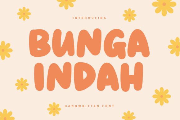 Bunga Indah: A Handwritten Typeface That Elevates Digital Branding