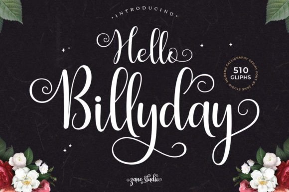 Hello Billyday: The Perfect Script Font for Handmade Brands