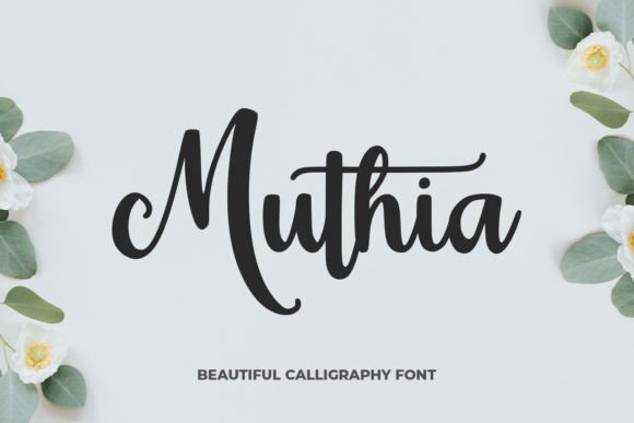 Muthia: The Handwritten Typeface That Elevates Digital Brand Stories