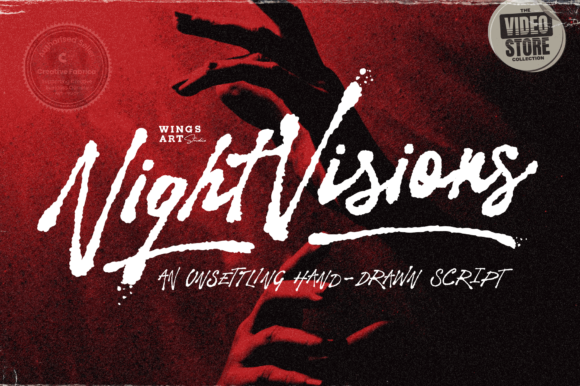 Night Visions: The Script Font That Elevates Small Business Branding