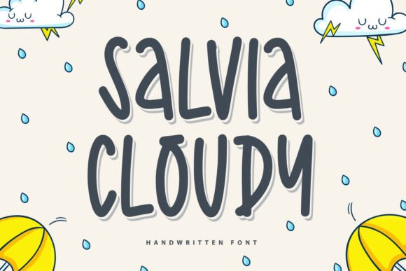 Salvia Cloudy: The Playful Typeface for Engaging Web Design