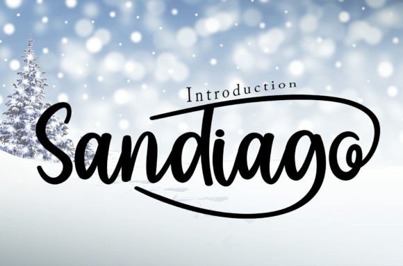 Sandiago: A Bold Script Amp for Modern Editorial Design