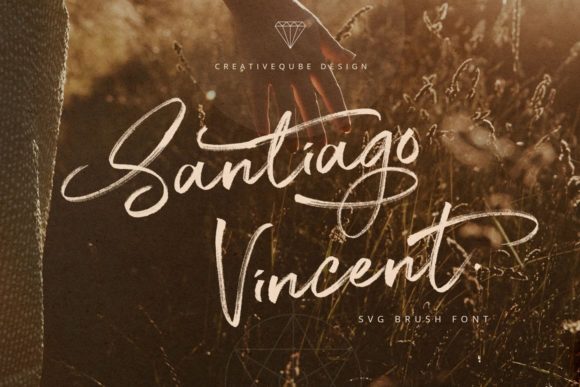 Santiago Vincent: The Perfect Script Font for Handmade Brands