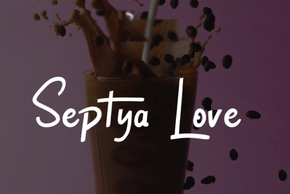 Septya Love: A Designer's Verdict on This Script Amp Typeface