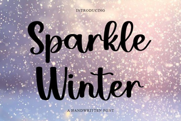 Sparkle Winter: The Magical Typeface for Your Brand Identity