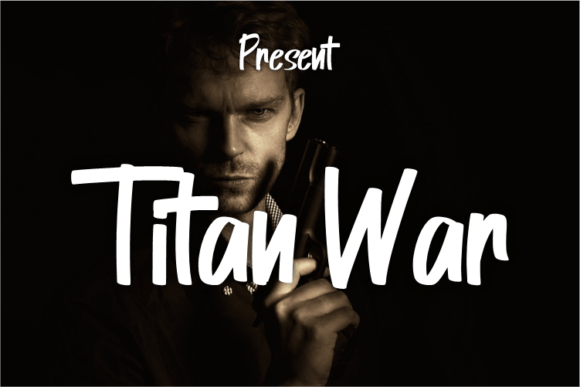 Titan War: The Modern Script Typeface That Elevates Every Campaign
