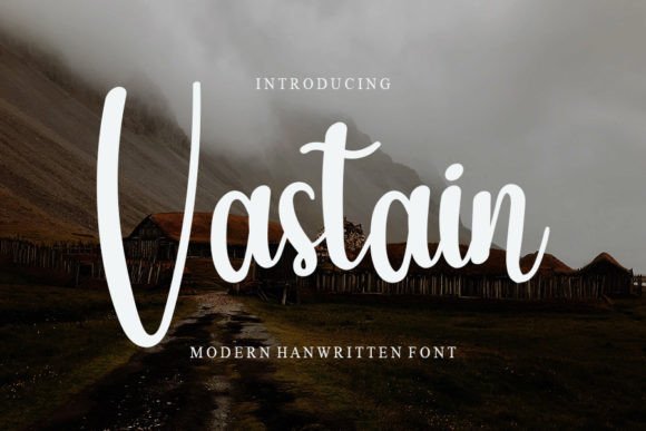 Vastain: The Handwritten Font for Authentic Small Business Branding